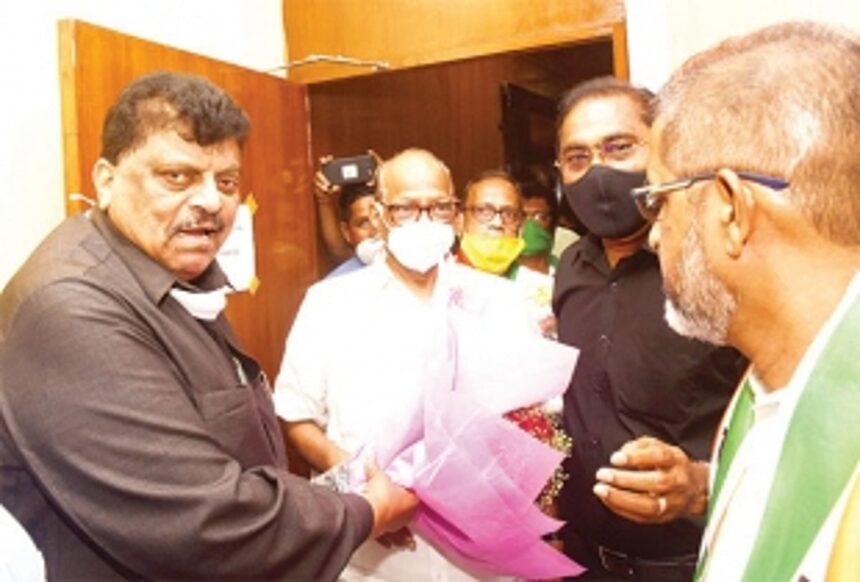 NCP Supremo Pawar visits Goa, says open to alliance