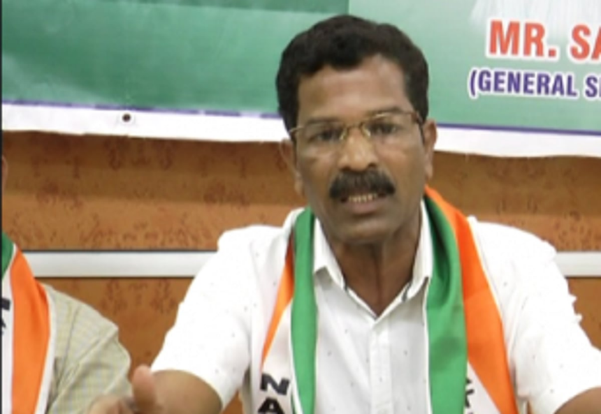 NCP holds morcha protesting water supply issues 1 NCP holds morcha protesting water supply issues
