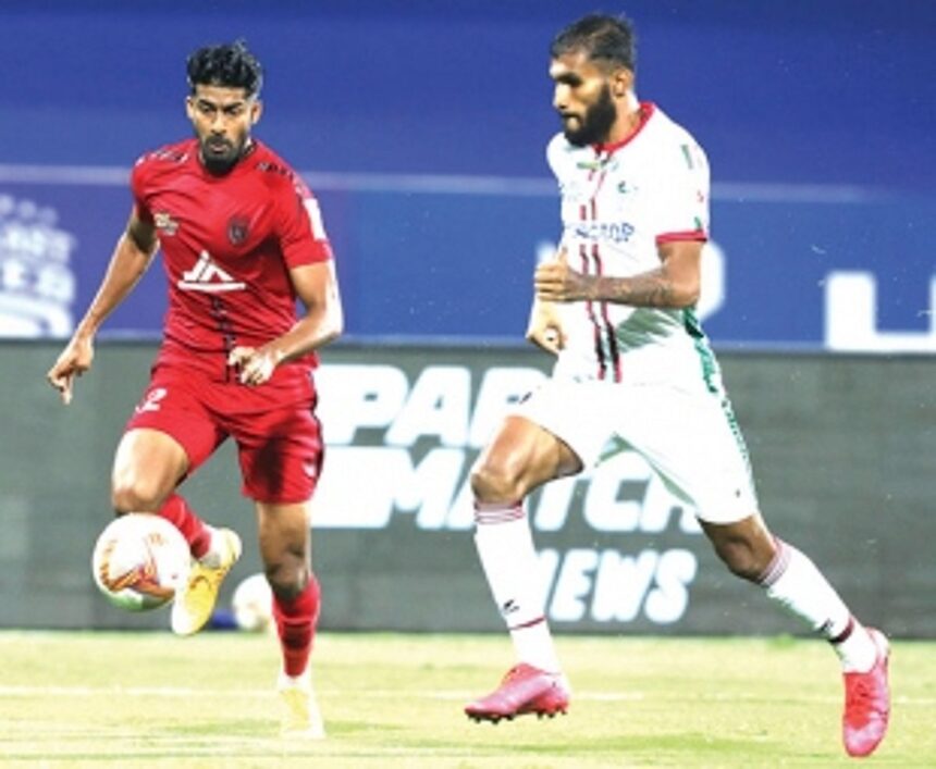 NEUFC, ATKMB finish first bout even with late thriller 1 NEUFC, ATKMB finish first bout even with late thriller