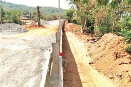 NH 66 expansion: Poor planning  leaves Ugvem village split in two parts