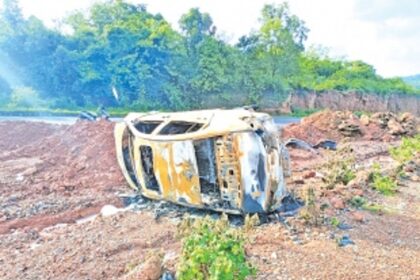 NH 66 from Patradevi to Dhargalim turns into a death trap