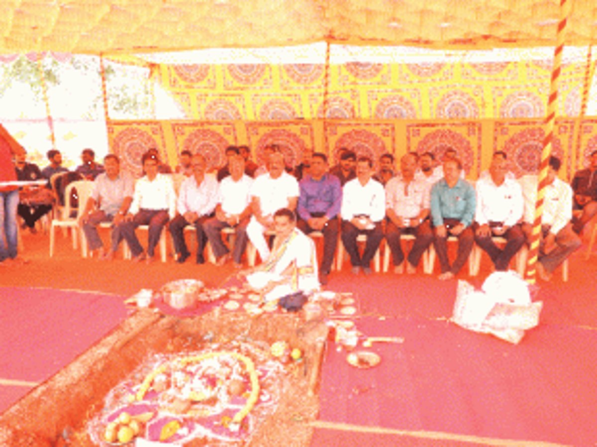 NIT complex construction work launched with bhumipuja