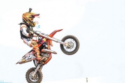 NO JUMP TO HIGH FOR THIS YOUNG LAD