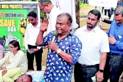 NO MEANS NO: Goans rally IN Sancoale. Rally FOR Premanand, rally AGAINST Bhutani project