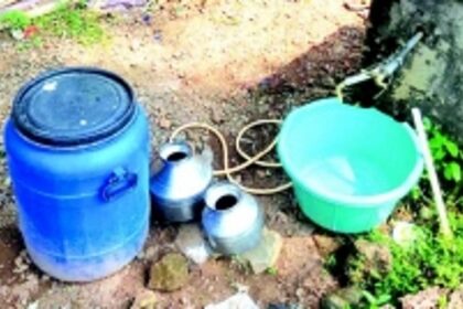 NO REASON TO CHEER: Saleli taps run dry on Diwali Eve