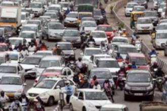 NYE Traffic nightmare: one lakh vehicles were on the roads