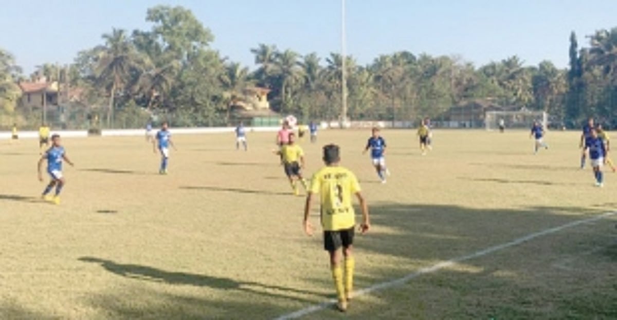 Nagesh Maharudra win by solitary goal