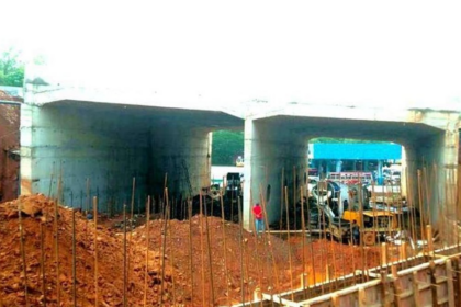 Nageshi-Bandora Underpass Nearing Completion After Gas Line Delay