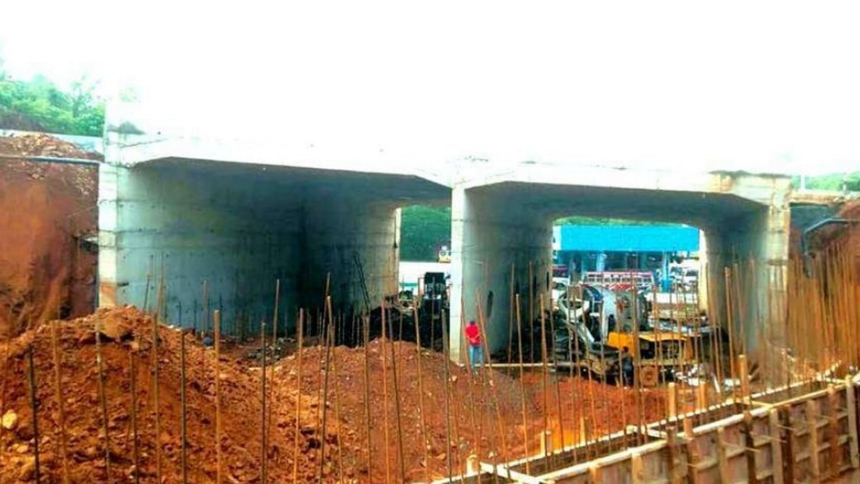 Nageshi-Bandora Underpass Nearing Completion After Gas Line Delay 1 Nageshi-Bandora Underpass Nearing Completion After Gas Line Delay