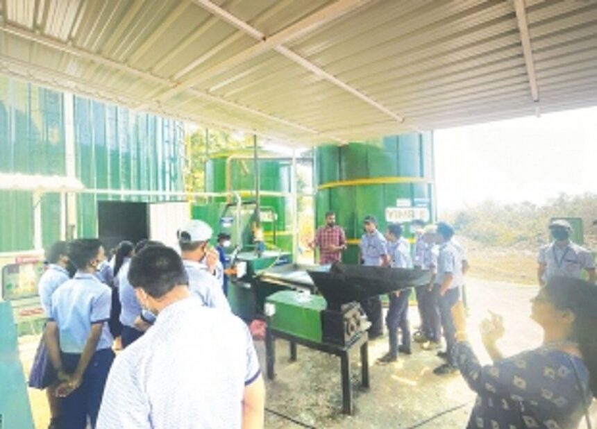 Nagoa panchayat’s ‘migrant-funded’ bio gas plant sets model for garbage management