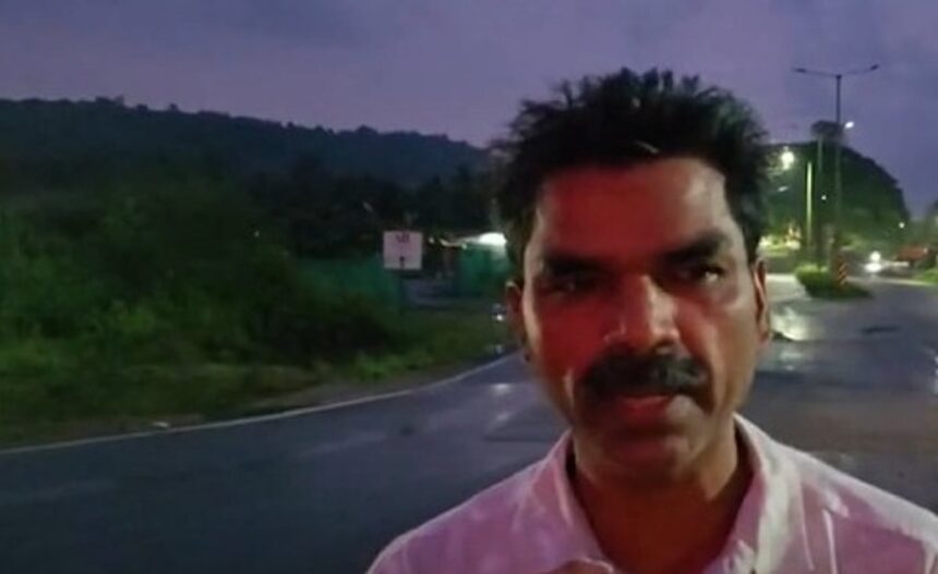 Naibag Poraskade Junction left in darkness, locals call for high mast lighting 1 Naibag Poraskade Junction left in darkness, locals call for high mast lighting