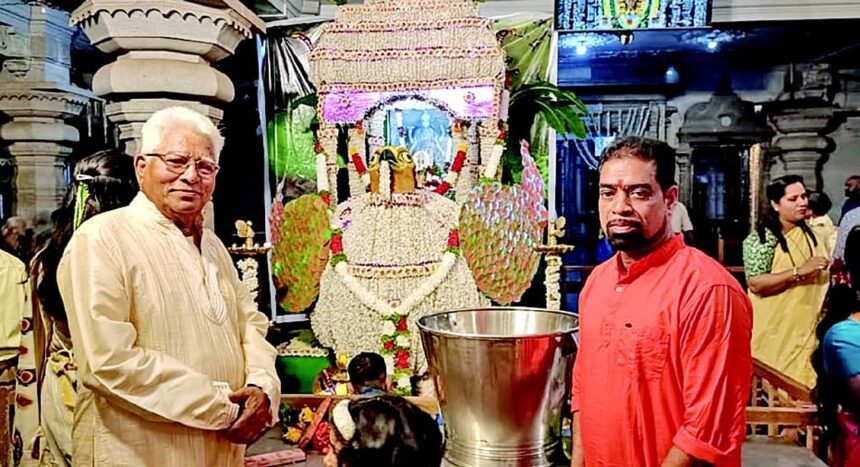 Naik Fulkar Samaj preserves the tradition,
celebrates 111 years of zayo puja at Mardol