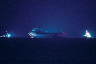 Nalini refloated, towed to MPT