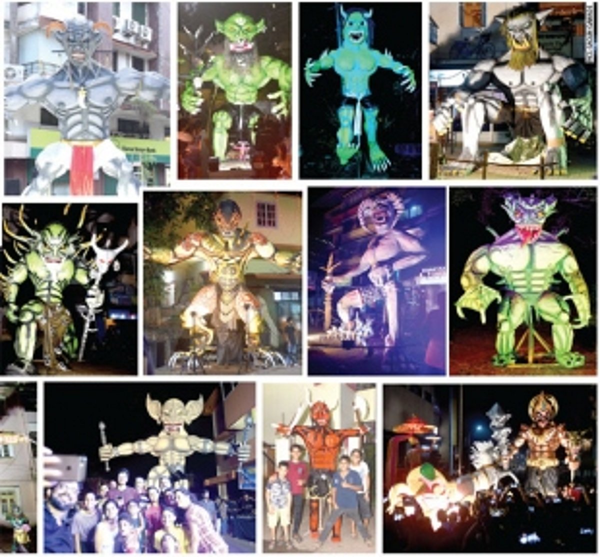 Narakasura around every corner