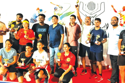 Nathan Vales and Marolif Fernandes Win Top Honors at Inter-Seraulim Badminton Tournament 2025