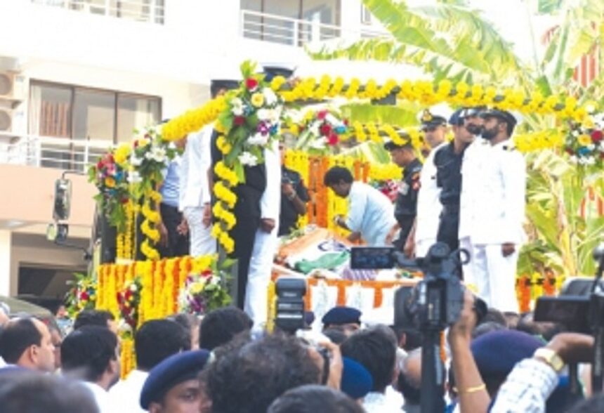 Nation bids farewell to Manohar Parrikar