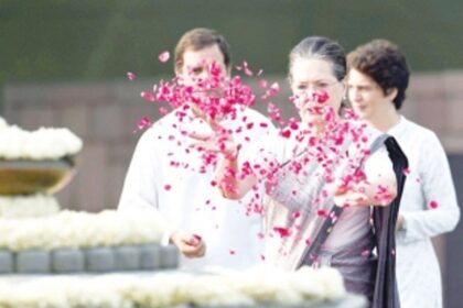 Nation pays tributes to Rajiv Gandhi on 74th anniv, PM recalls his 'efforts'