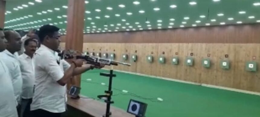 National Games Shooting Event Commences in Mandrem, Pernem