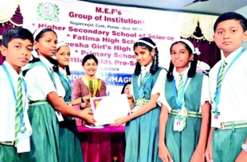 National Science Day celebrated at Ponda School 1 National Science Day celebrated at Ponda School