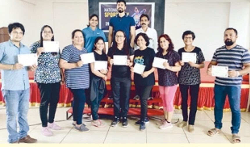 National Sports Day observed at The Rosary HS