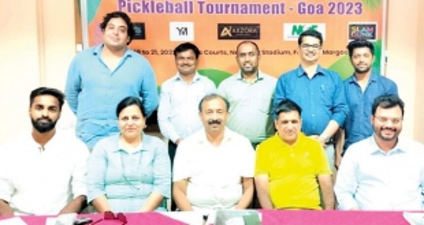 National ranking pickleball tourney in Margao 1 National ranking pickleball tourney in Margao