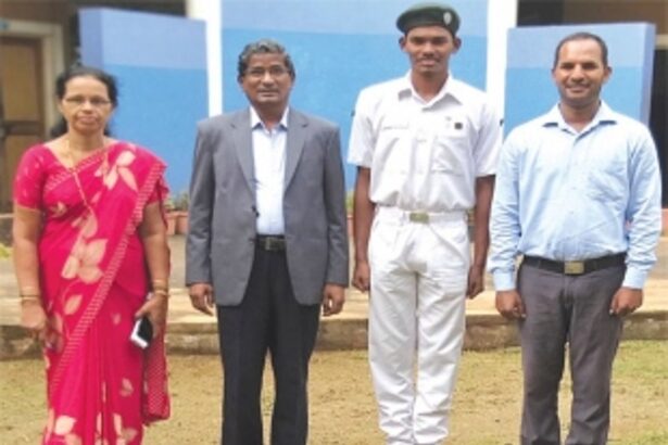 Naval Cadet achieves training in Mountaineering