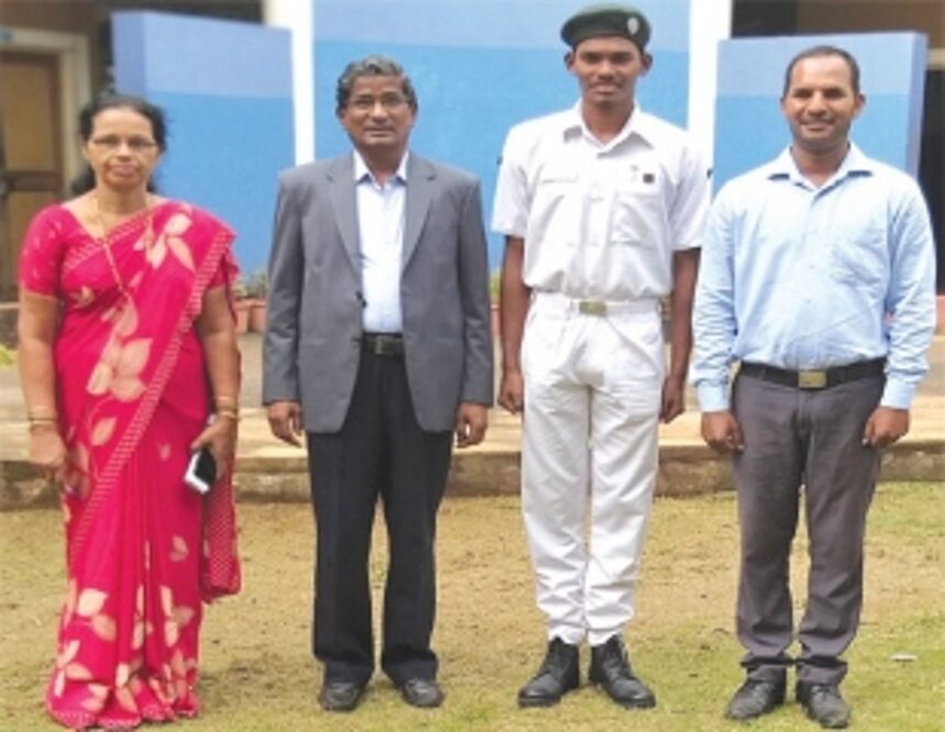 Naval Cadet achieves training in Mountaineering