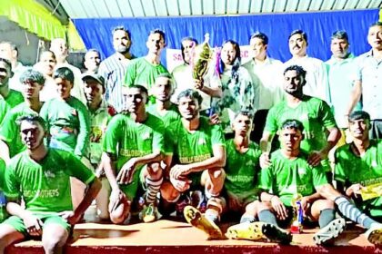 Navelim SC lay hands on
Sao Jose de Areal P’yat Cup