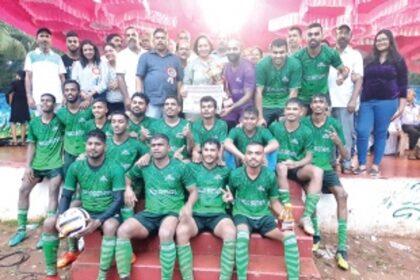 Navelim Sporting lift Cana-Benaulim Villagers Trophy
