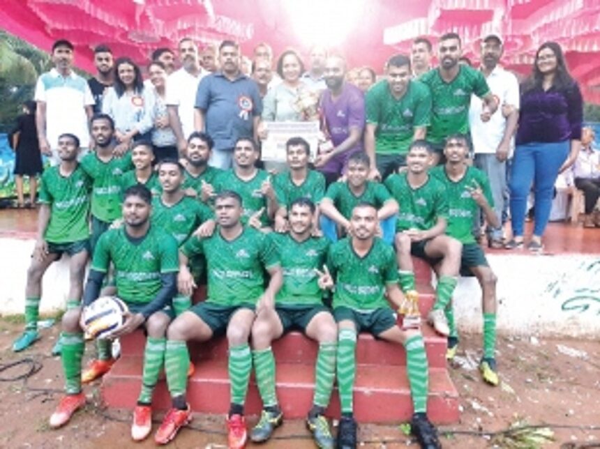 Navelim Sporting lift Cana-Benaulim Villagers Trophy