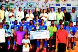 Navelim Villagers Union emerge football champions