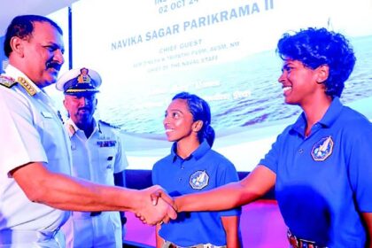 Navika Sagar Parikrama voyage to help NIO to further research in marine microplastics: Navy chief