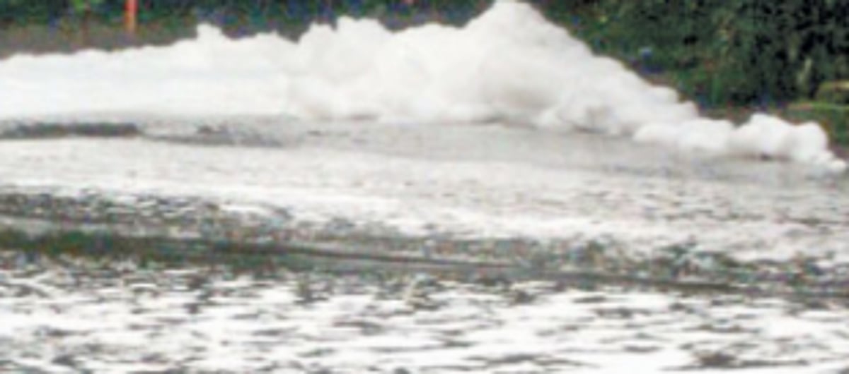 Navy: Treated water overflow plugged