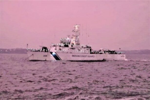 Navy helicopters shower petals, Coast Guard illuminates ships to honour COVID-19 warriors