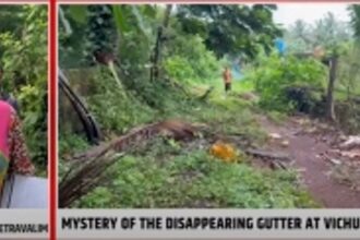 Netravali Sarpanch accused of paying Rs 4.53 lakh to contractor for a gutter  which was never built