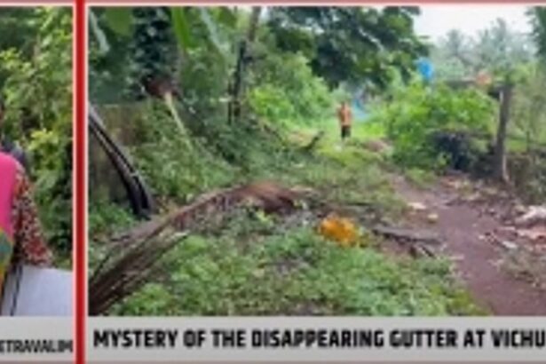 Netravali Sarpanch accused of paying Rs 4.53 lakh to contractor for a gutter  which was never built