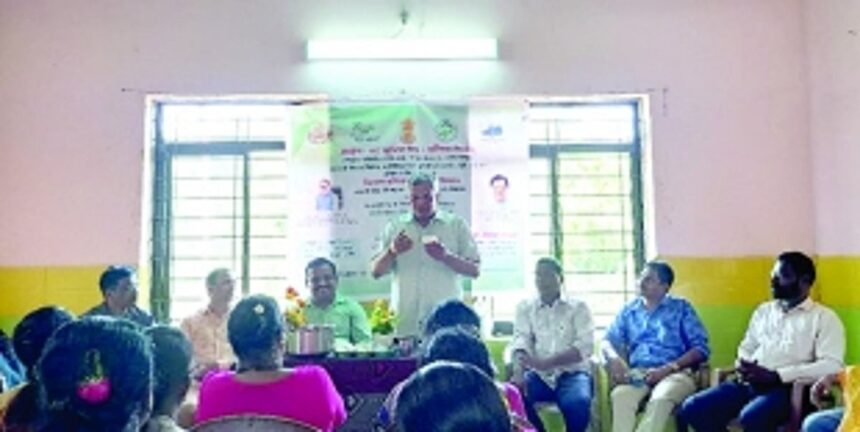 Netravali farmers trained in preparing cosmetics and medicinal products