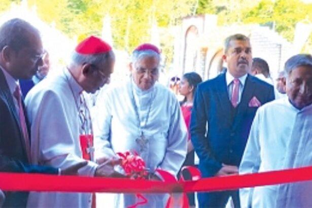 New Nuvem Church blessed by Archbishop  Filipe Neri Cardinal Ferrao