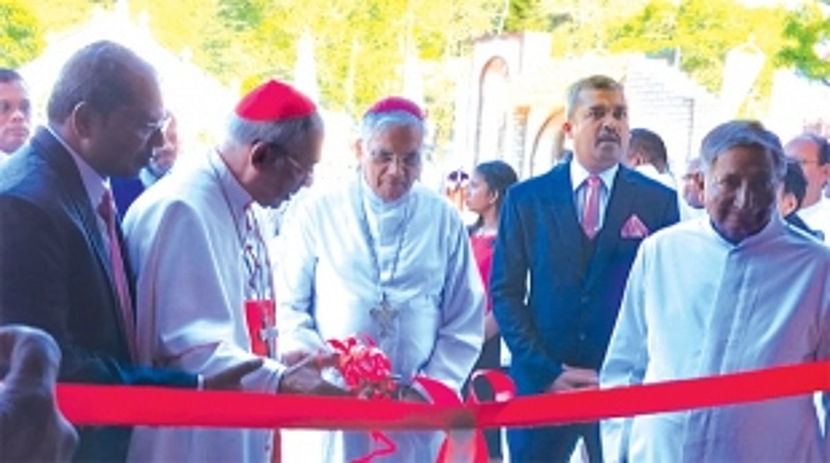 New Nuvem Church blessed by Archbishop  Filipe Neri Cardinal Ferrao