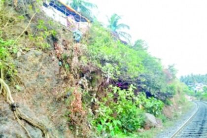 New Vaddem locals fear landslides, seek Sawaikar’s intervention