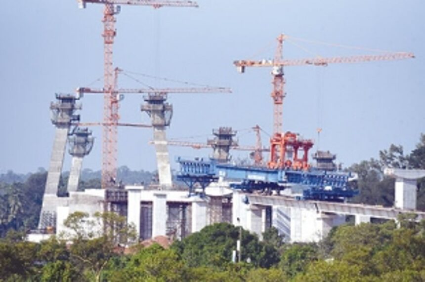 'New Zuari bridge by Dec next year' 1 'New Zuari bridge by Dec next year'