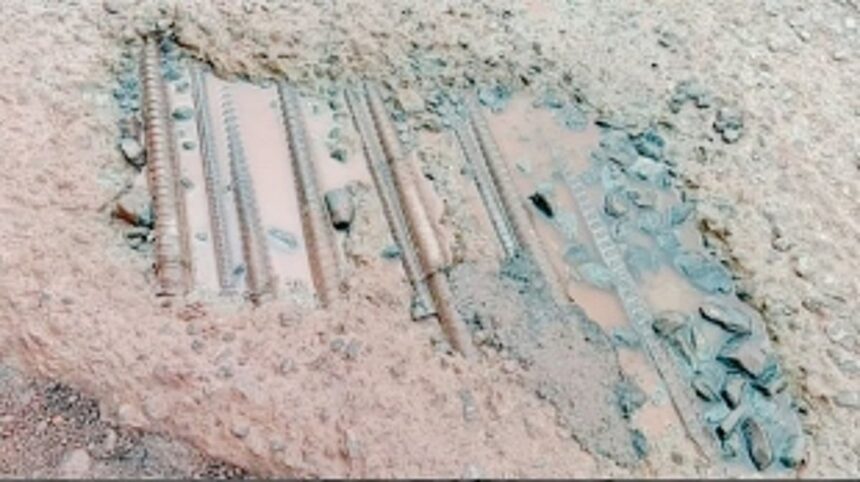 New culvert at Dhavlim in danger of collapse