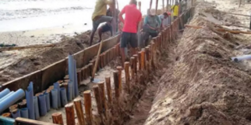 New group to protest if wall on Vainguinim Beach not demolished within 15 days