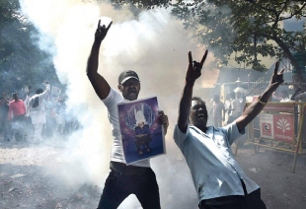 New year celebrations in advance for Rajini fans