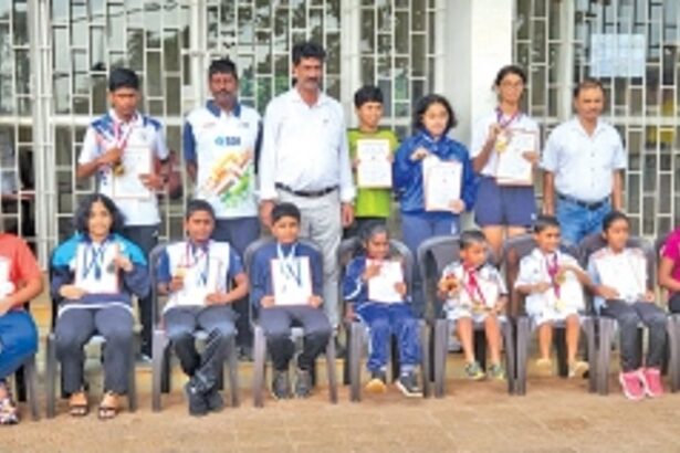 Nigel excels at State swimming