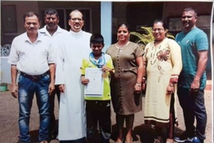 Nigel swims to glory at State Aquatic championship