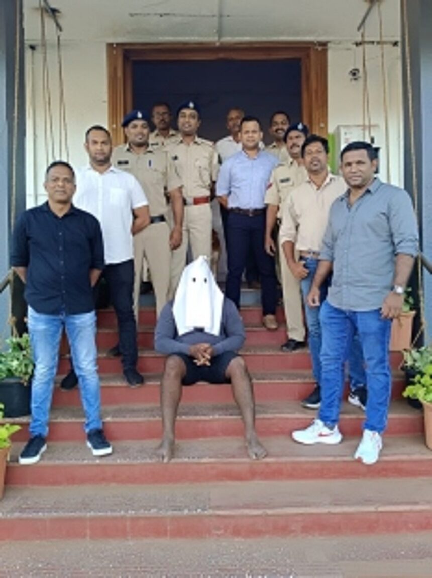 Nigerian national held with drugs at Calangute