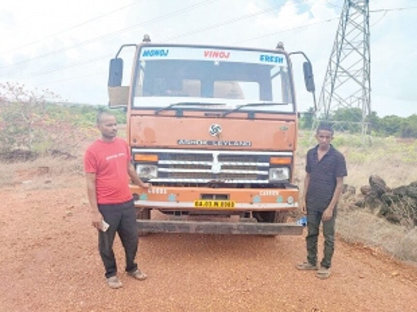 Night soil tanker driver caught dumping  waste water at Verna plateau, fined