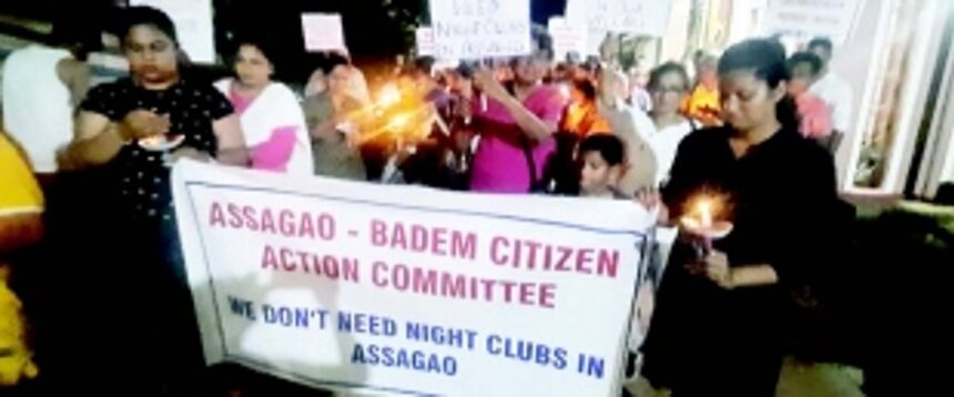 Nightclubs get a class on people’s anger, Assagao residents light candles to stop ‘menace’