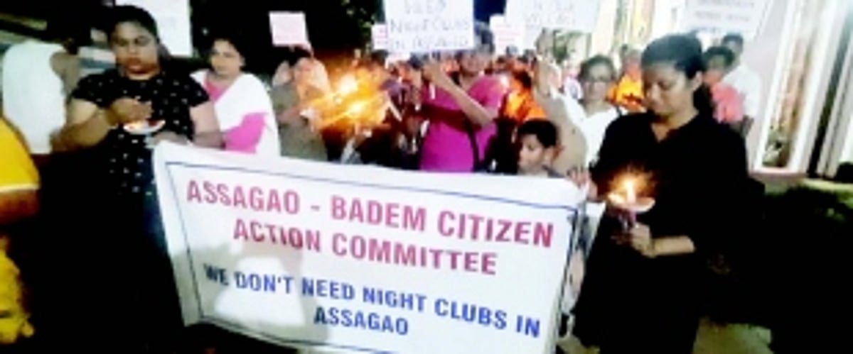 Nightclubs get a class on people’s anger, Assagao residents light candles to stop ‘menace’